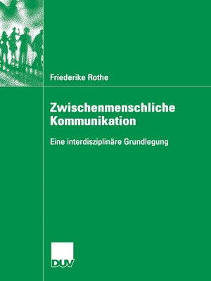 cover image of Zwischenmenschliche Kommunikation